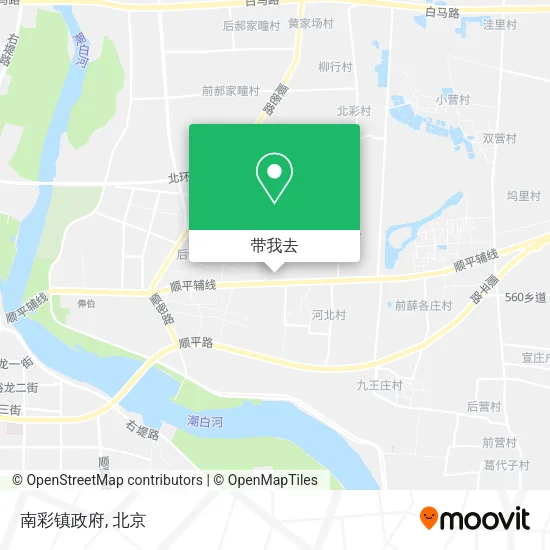 南彩镇政府地图