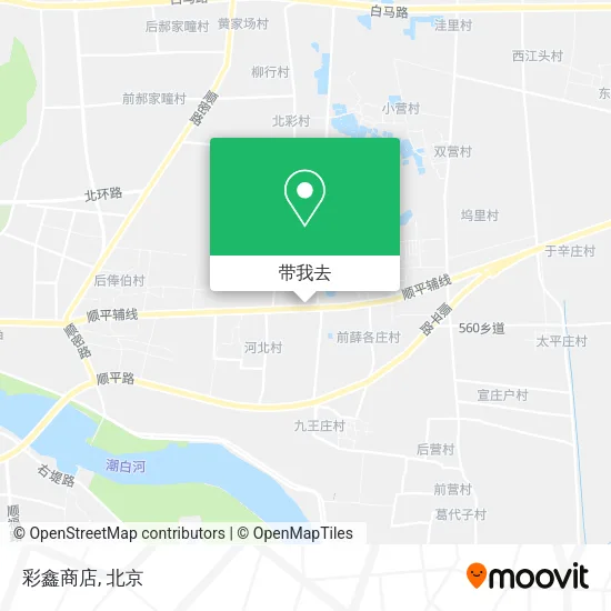彩鑫商店地图