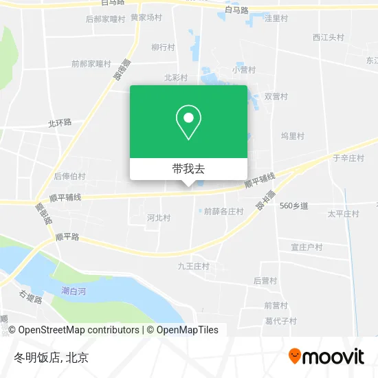 冬明饭店地图