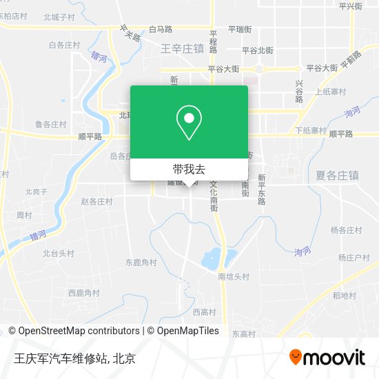 王庆军汽车维修站地图