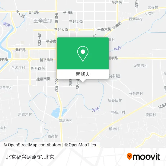北京福兴居旅馆地图
