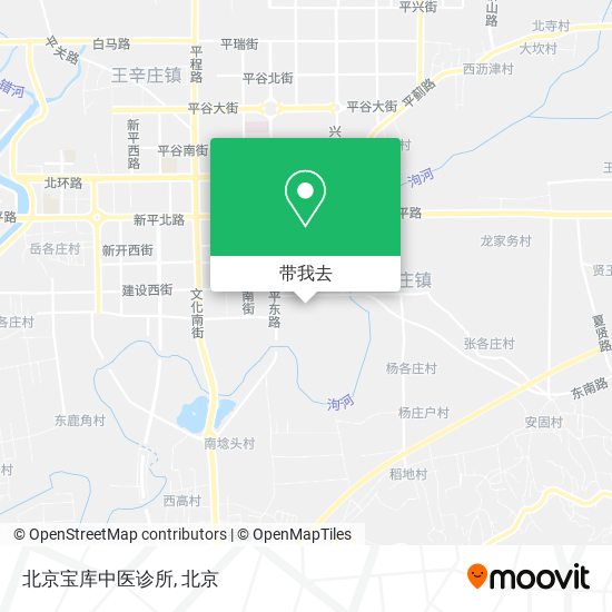 北京宝库中医诊所地图