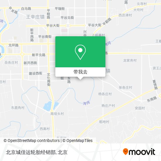 北京城佳运轮胎经销部地图