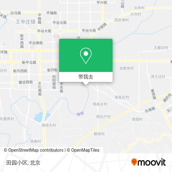 田园小区地图