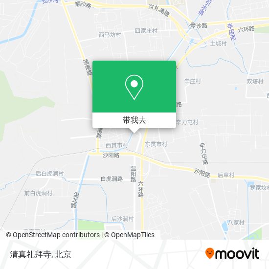 清真礼拜寺地图