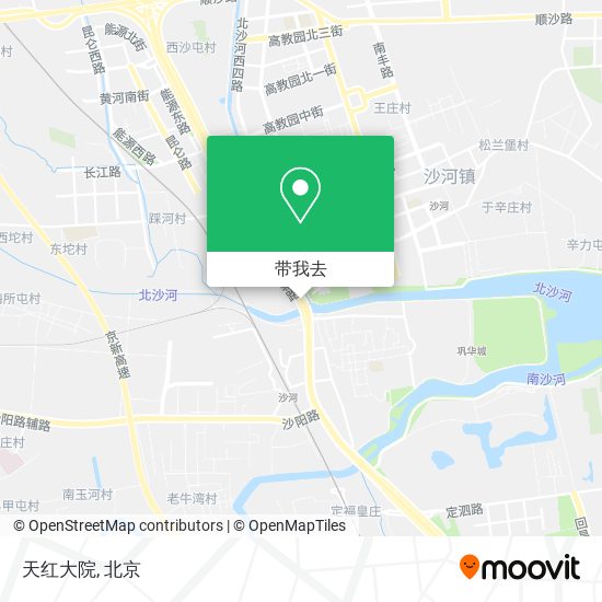 天红大院地图