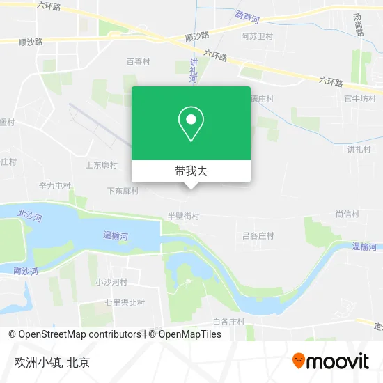 欧洲小镇地图