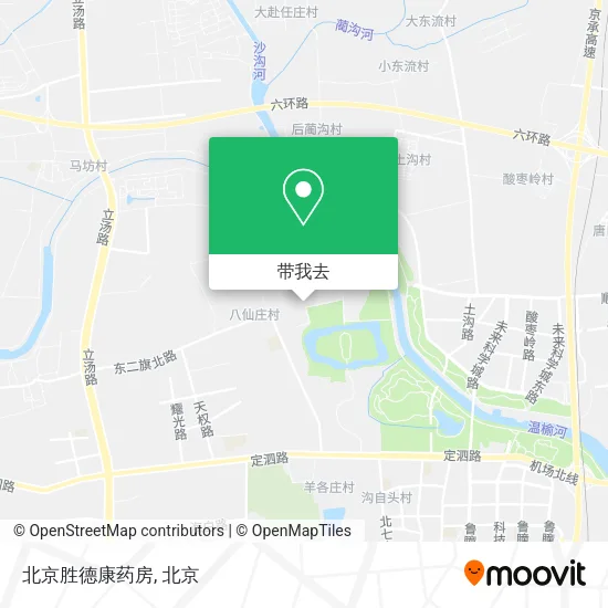 北京胜德康药房地图