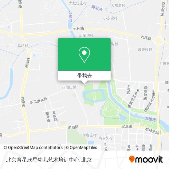 北京育星欣星幼儿艺术培训中心地图
