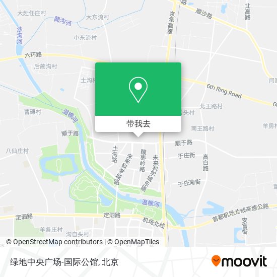 绿地中央广场-国际公馆地图