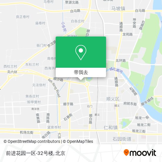 前进花园一区-32号楼地图