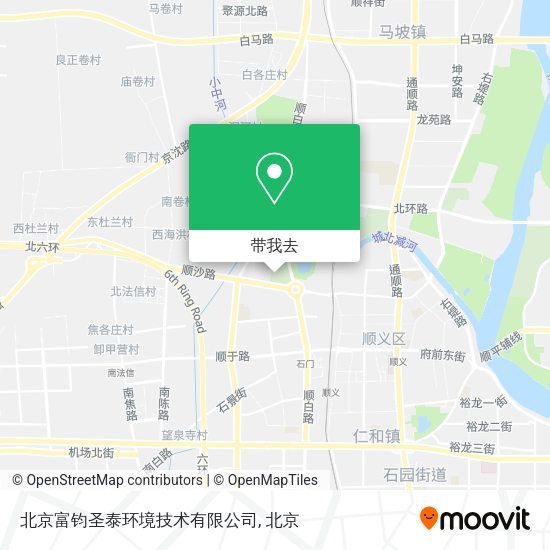 北京富钧圣泰环境技术有限公司地图