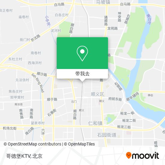 哥德堡KTV地图