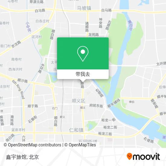 鑫宇旅馆地图