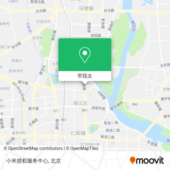 小米授权服务中心地图