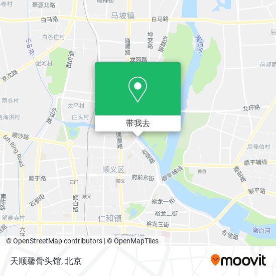 天顺馨骨头馆地图