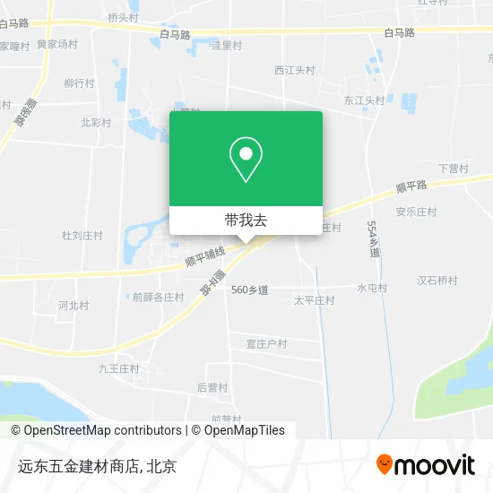 远东五金建材商店地图