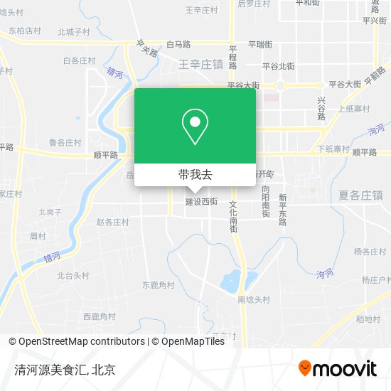 清河源美食汇地图