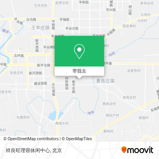 祥良旺理容休闲中心地图
