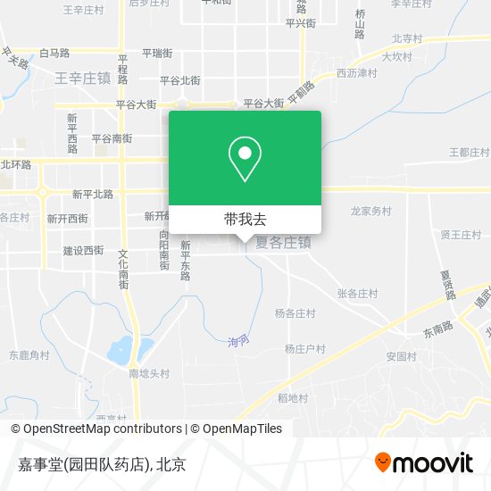 嘉事堂(园田队药店)地图