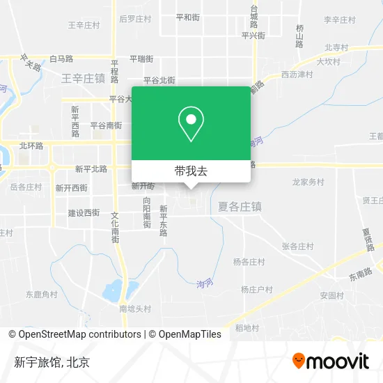 新宇旅馆地图