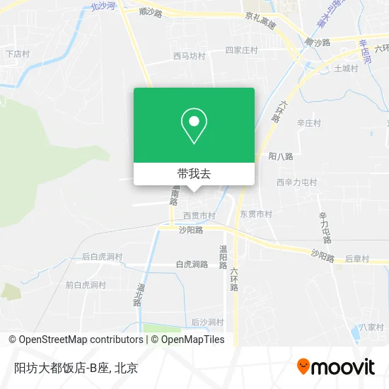 阳坊大都饭店-B座地图