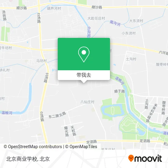 北京商业学校地图