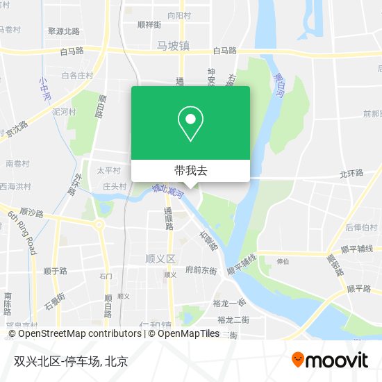 双兴北区-停车场地图