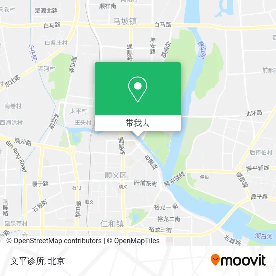 文平诊所地图