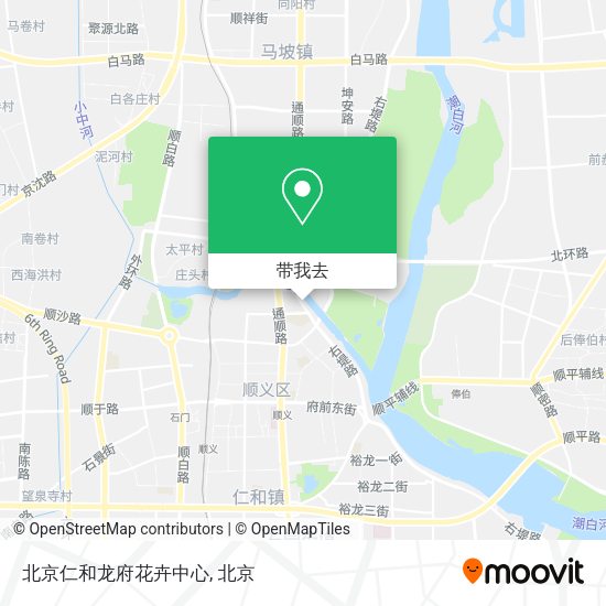 北京仁和龙府花卉中心地图