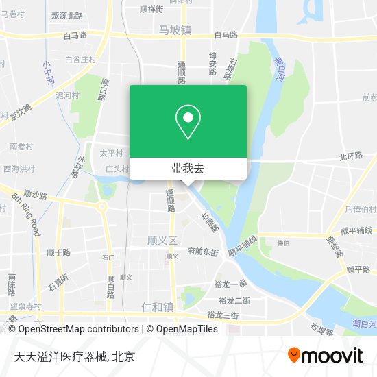 天天溢洋医疗器械地图