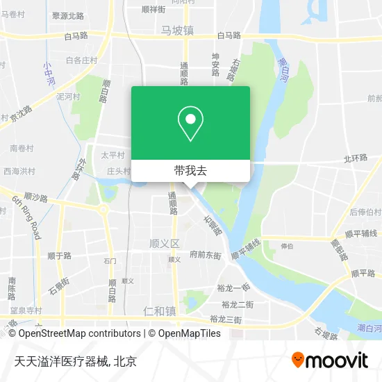 天天溢洋医疗器械地图