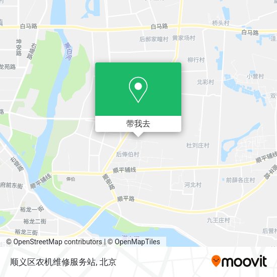 顺义区农机维修服务站地图
