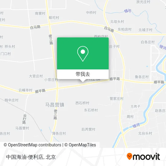 中国海油-便利店地图