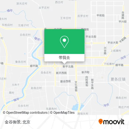 金谷御景地图