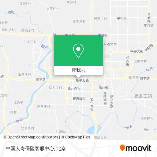 中国人寿保险客服中心地图