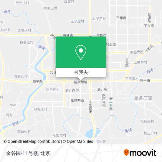 金谷园-11号楼地图