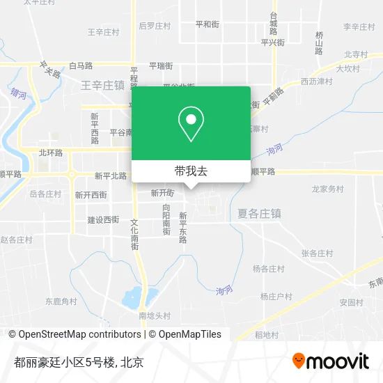 都丽豪廷小区5号楼地图