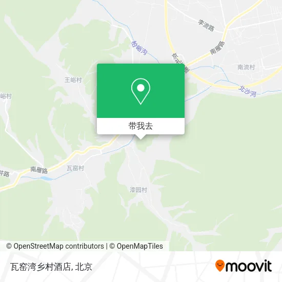 瓦窑湾乡村酒店地图