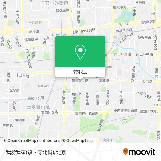 我爱我家(镇国寺北街)地图