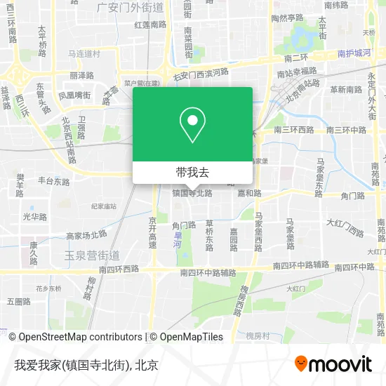 我爱我家(镇国寺北街)地图