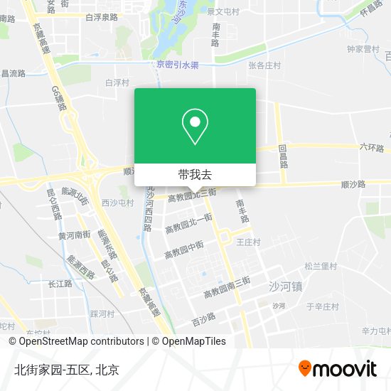 北街家园-五区地图