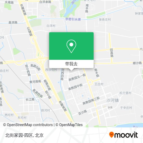 北街家园-四区地图