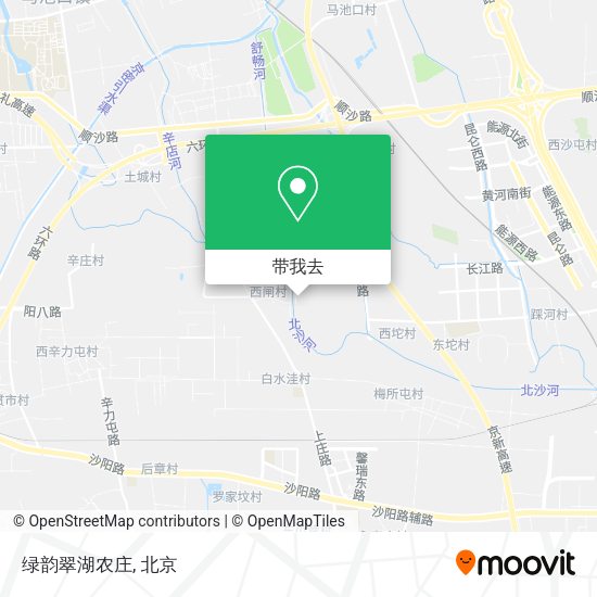 绿韵翠湖农庄地图