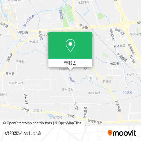 绿韵翠湖农庄地图