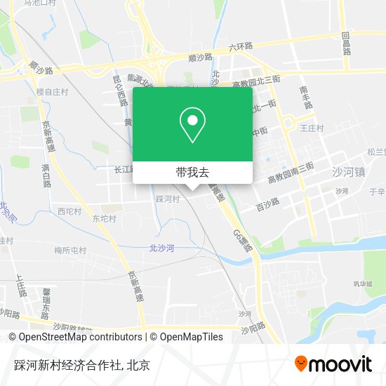 踩河新村经济合作社地图