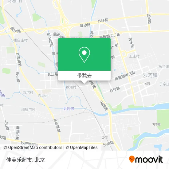 佳美乐超市地图