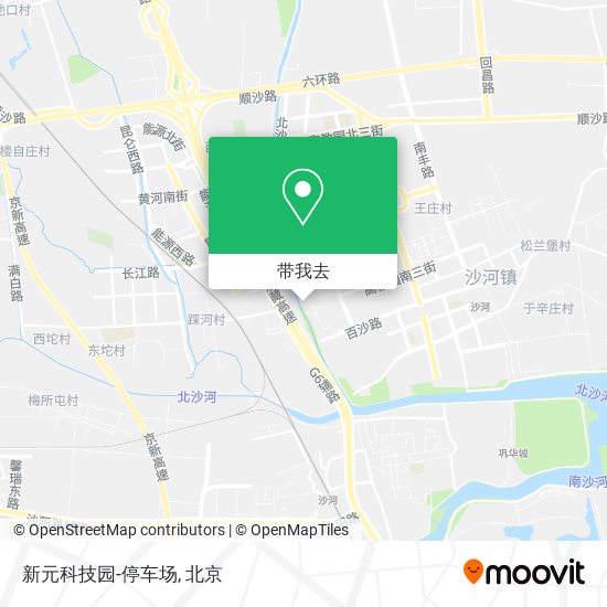 新元科技园-停车场地图