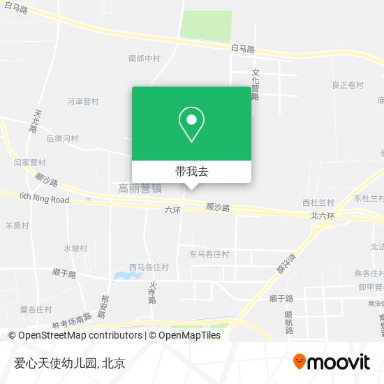 爱心天使幼儿园地图