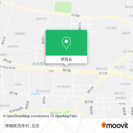 博顺联洗车行地图